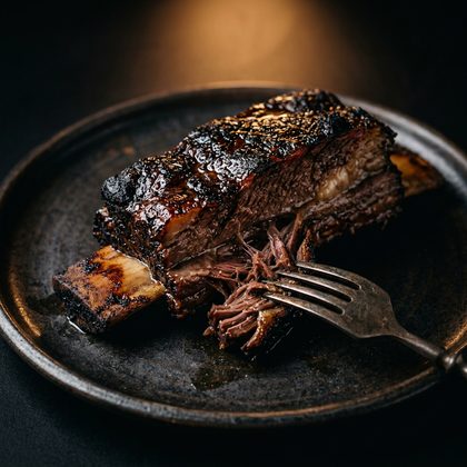 Costilla de res a fuego lento