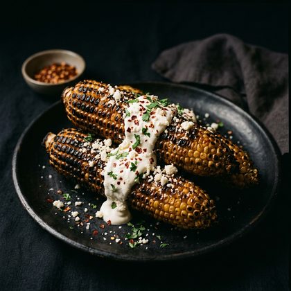 Elotes asados